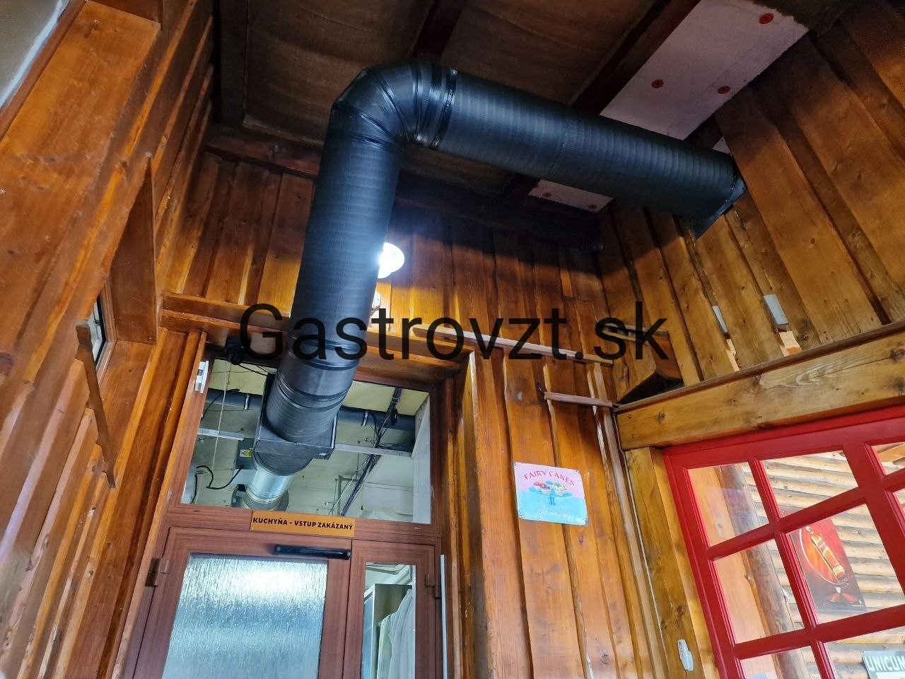 Habanero Steak Pub, Vrútky — inštalácia prvou prívodnej systémy, záber 3