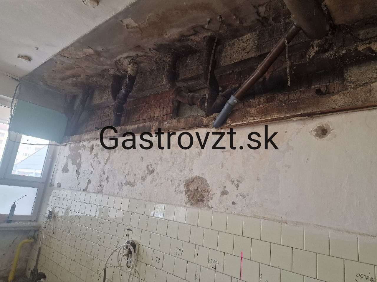Pôvodný stav pred začiatkom prác