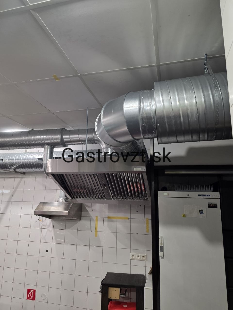 Odsávanie nad konvektomatom