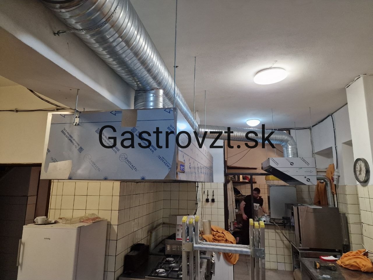 Kuchyňa po montáži nového odsávania